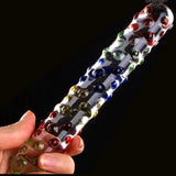 Women's Glass Dildos Large Particles