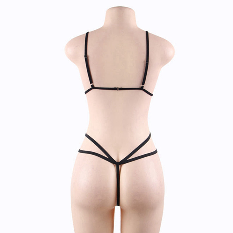 Large Size Erotic Lingerie Sexy One-piece Erotic Mature Ladies Pure Sexy