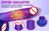 Dildo Telescopic Swing Dildos Women's Masturbation Device Heating Back Court Vibrator